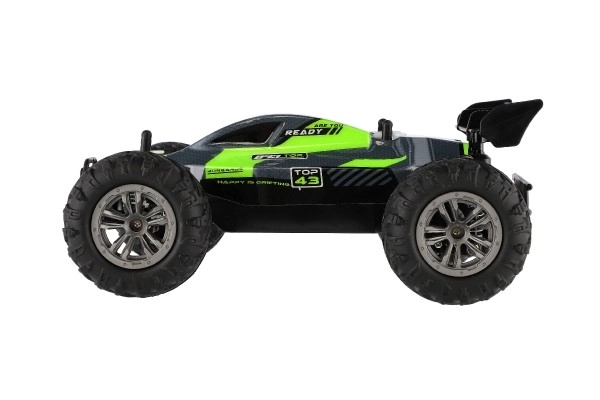 Auto RC Buggy rýchlostné 2,4GHz plastové 25cm s batériami zelené