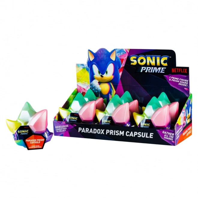 Figúrka Sonic Paradox Prime v kapsuli