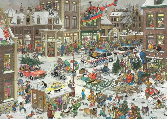 Puzzle JUMBO Jan van Haasteren Vianoce 1000 dielikov