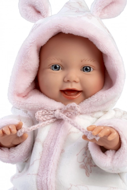 Llorens Little Baby realistická bábika bábätko s mäkkým látkovým telom