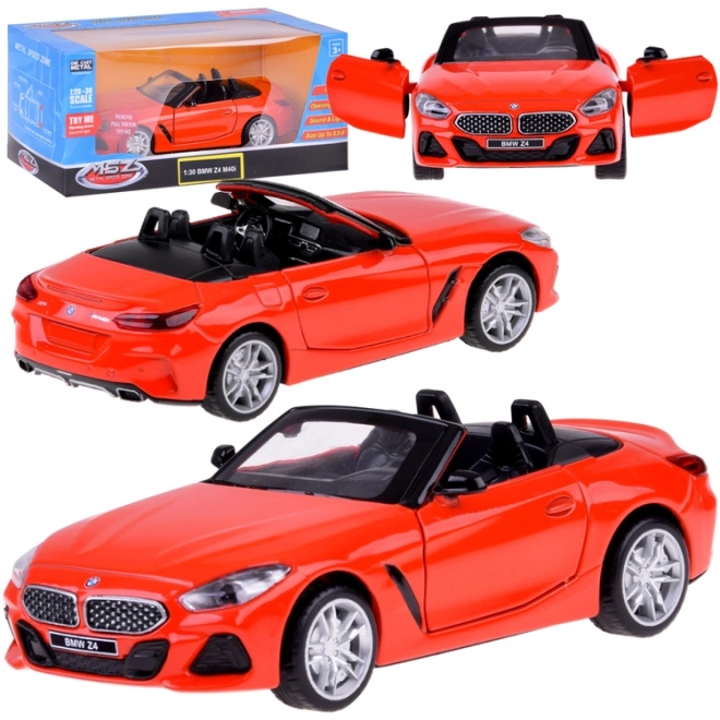 Kolekcionársky model kovového auta BMW Z4 M40i Cabrio