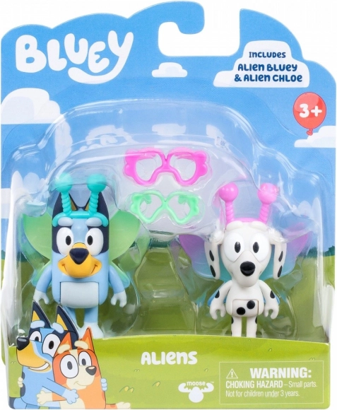 Figúrky Bluey dvoj-balenie Baby Bluey a Chloe