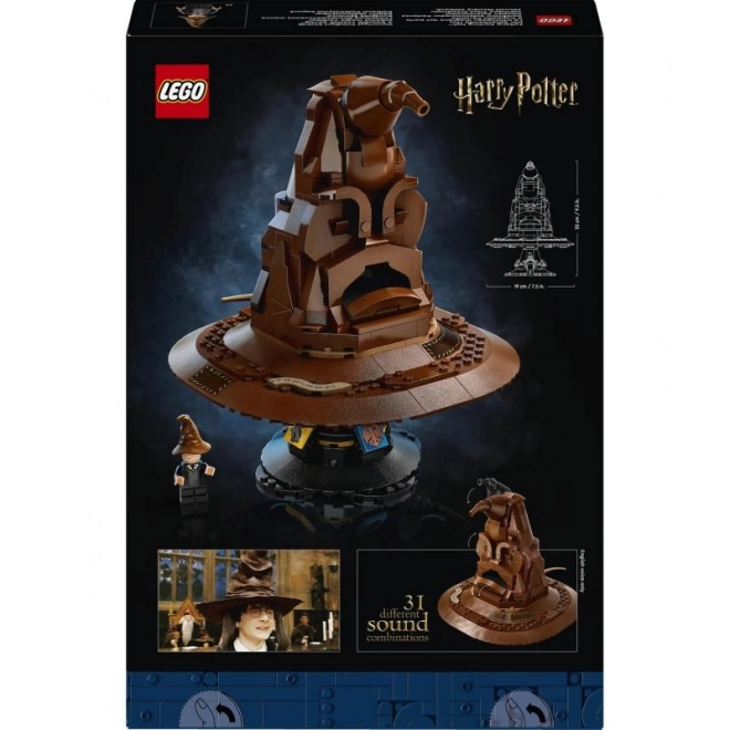 Mluvící moudrý klobouk LEGO Harry Potter