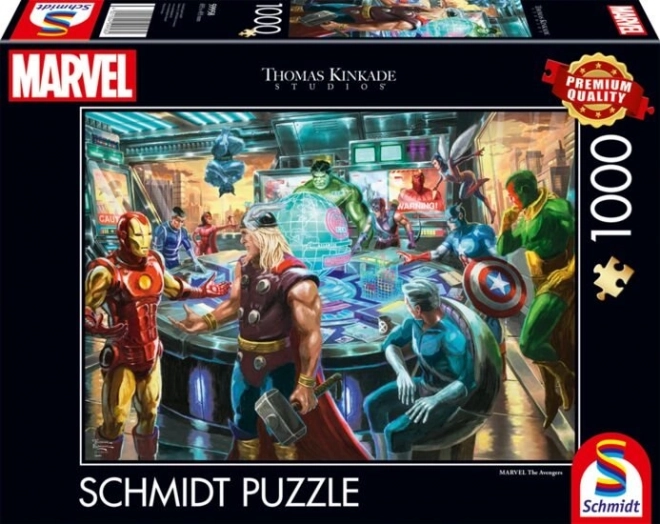 Puzzle SCHMIDT Marvel: Avengers 1000 dielikov