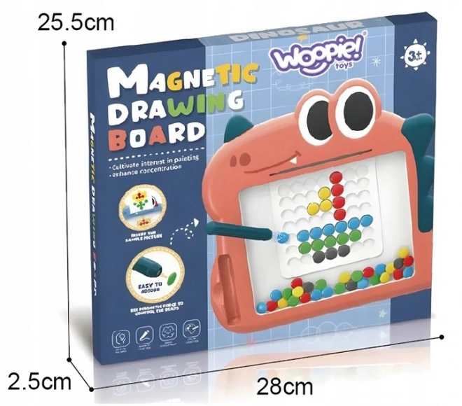 Magnetická tabuľa Dino od Woopie
