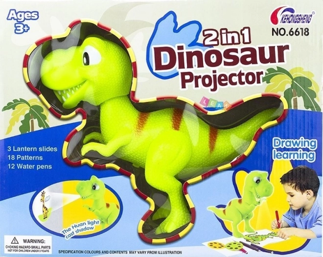 Dinosaur Projektor Rzutnik 2v1