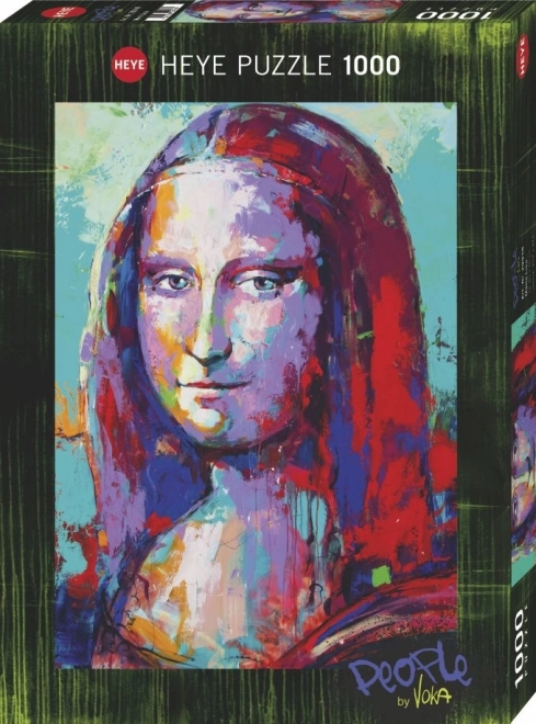 Puzzle Mona Lisa 1000 dielikov