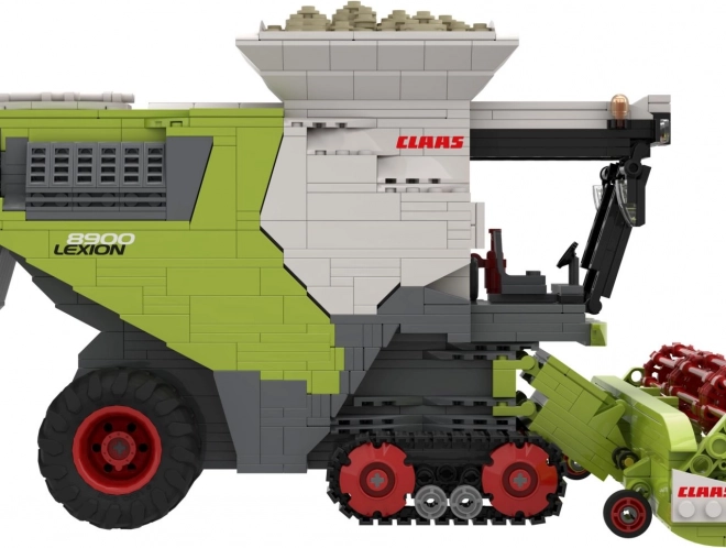 Stavebnica Brixies Plus Claas Lexion 8900 Terra Trac s prívesom