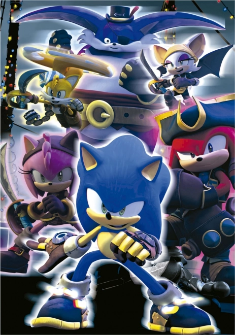 Svietiace puzzle Sonic Prime