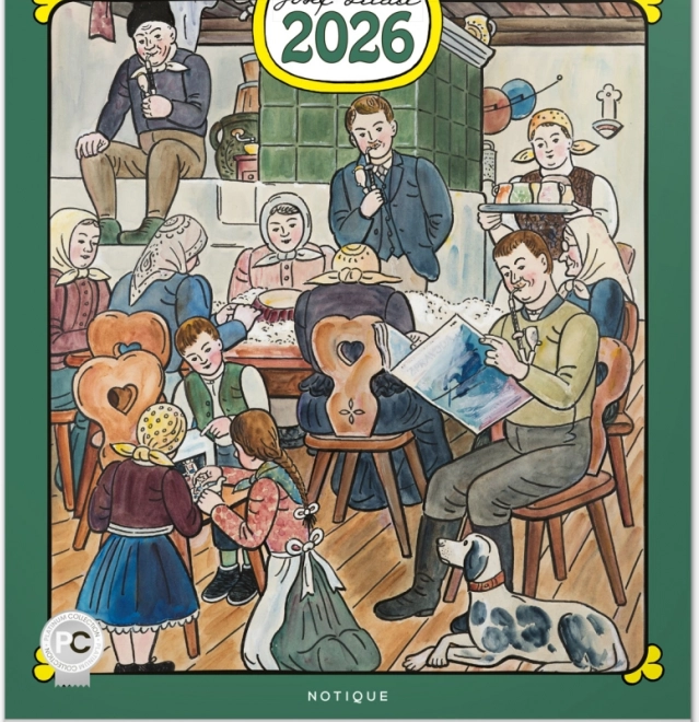 Nástenný kalendár Josef Lada 2026