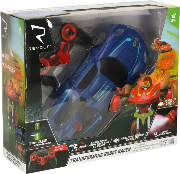 Transformujúci robotický pretekár Transformer Revolt