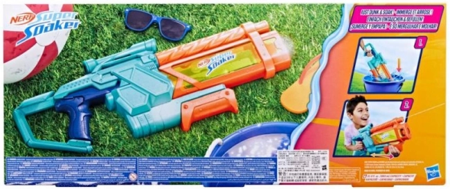 Vodný blaster Nerf Super Soaker Mega Dunk Fill