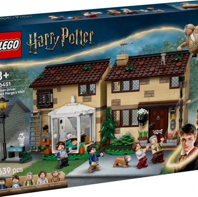 Kocky LEGO Harry Potter Privet Drive: Návšteva tety Marge