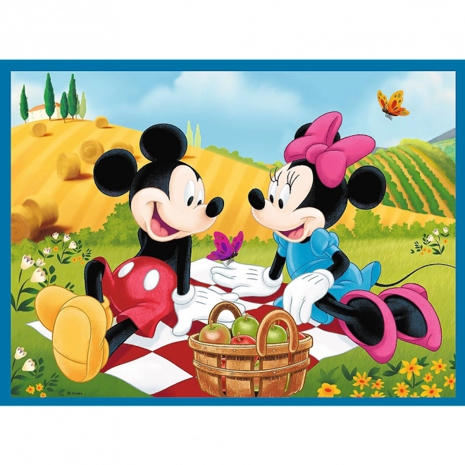 Puzzle a memo hry Spoznaj hrdinov Disney