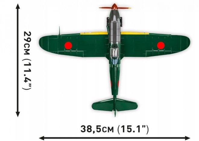 Historické kocky WWII Kawasaki KI-61-I Hien