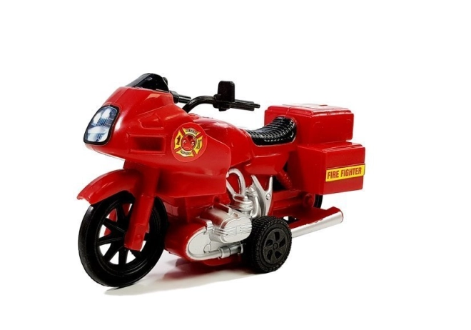 Motocykel a doplnky pre rýchly zásah