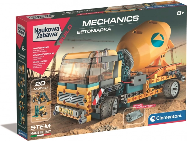 Laboratórna stavebnica pre mechanikov – miešačka betónu
