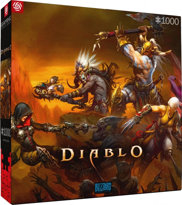 Puzzle Diablo - Súboj hrdinov 1000 dielikov