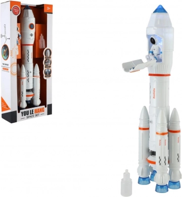 hračkárska raketa s parou, svetlami a zvukmi 36 cm