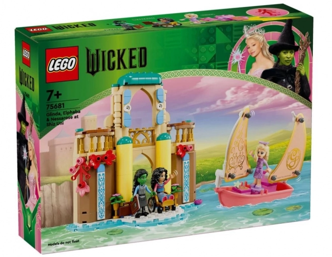 Lego Wicked Glinda, Elphaba a Nessarose na Shiz University