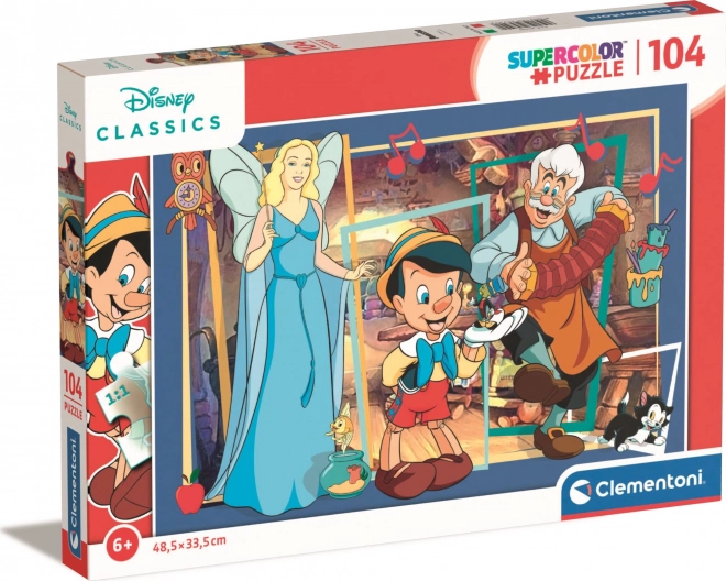 Clementoni Puzzle Super – Disney Klasiky – Pinocchio