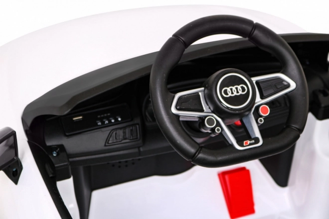 Elektrické autíčko Audi R8 Biele – Biele