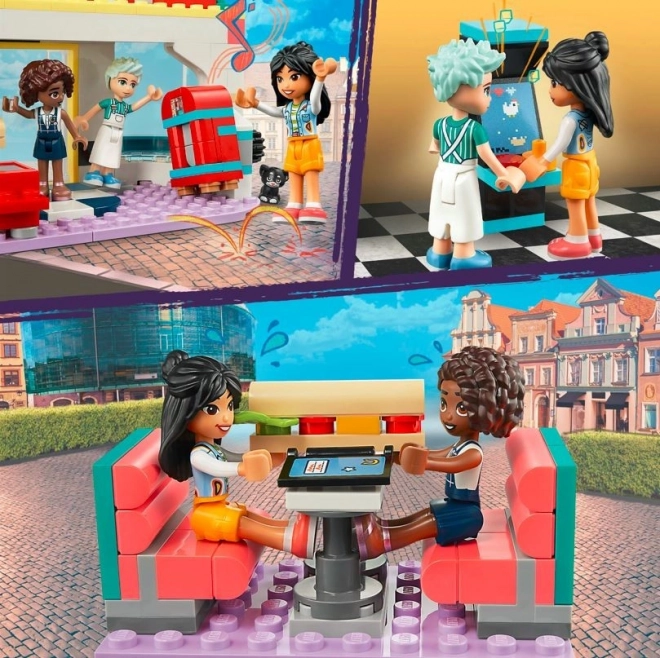 LEGO Friends Bistro v Centre Heartlake