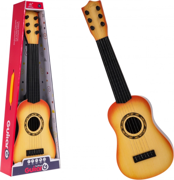 Klasická detská gitara 3+ so 6 kovovými strunami – Svetlá