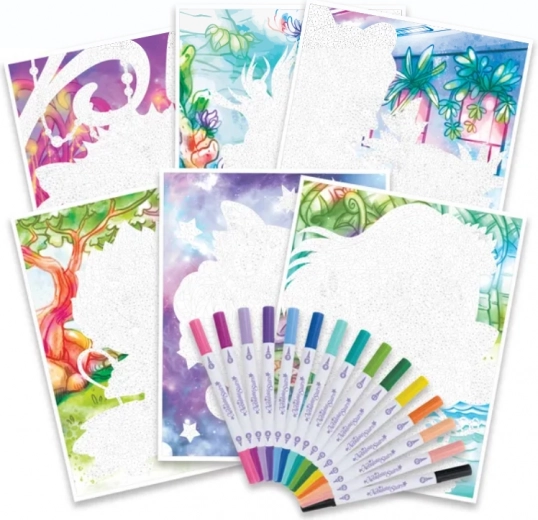 15 obojstranných fixiek s bohatou paletou farieb