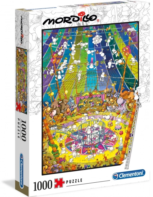 Puzzle 1000 kúskov Mordillo The Show