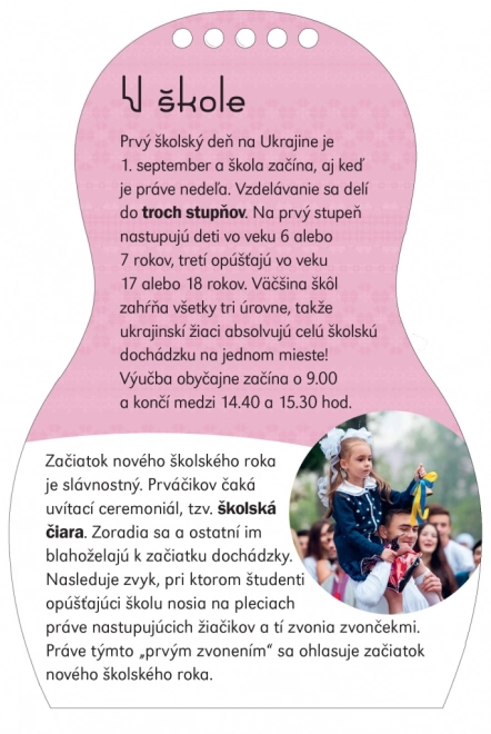 Obliekame ukrajinské bábiky Alina – Maľovanky