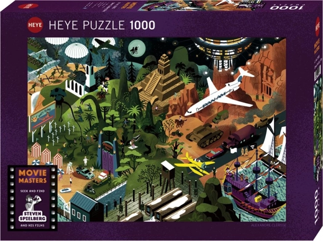 Heye puzzle Movie Masters: Filmy Stevena Spielberga 1000 dielikov