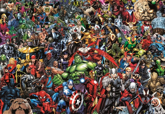 Clementoni Náročné puzzle Marvel 1000 dielikov