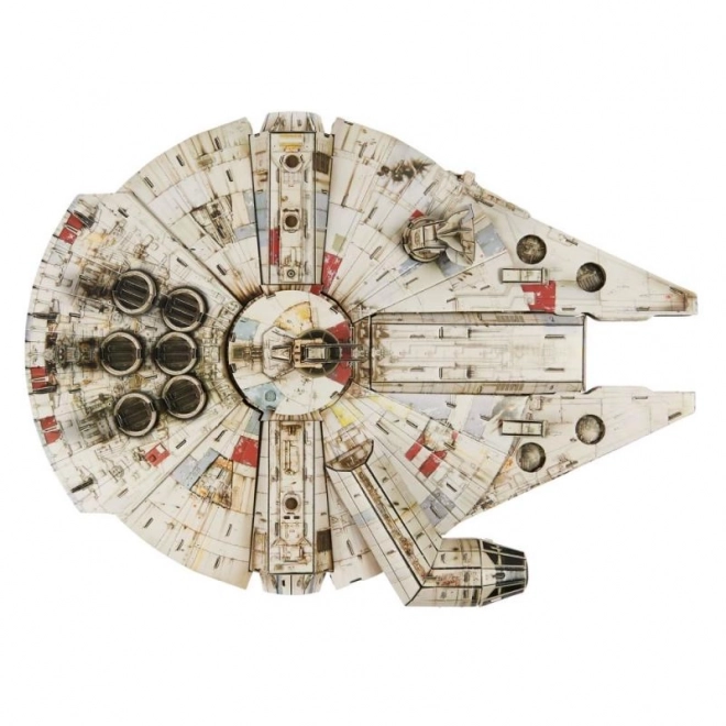 4D Puzzle Loď Millennium Falcon Star Wars