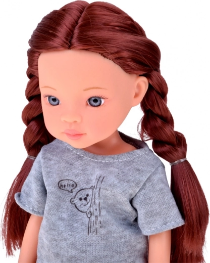 Dlhé saténové vlasy na česanie