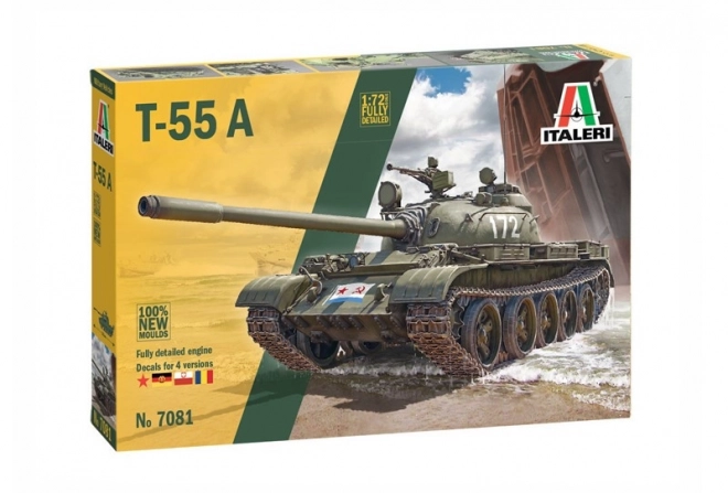 Model stredného tanku T-55A (verzia PL)