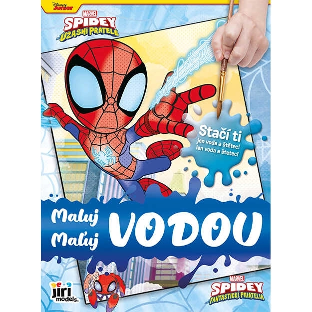 Omaľovánka maľuj vodou Spidey