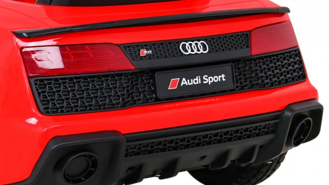 Elektrické autíčko Audi R8 Biele – Červené