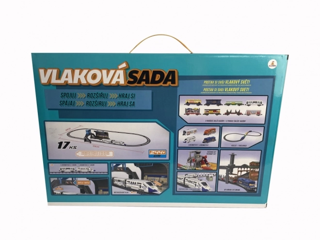 Vlaková sada 244 cm