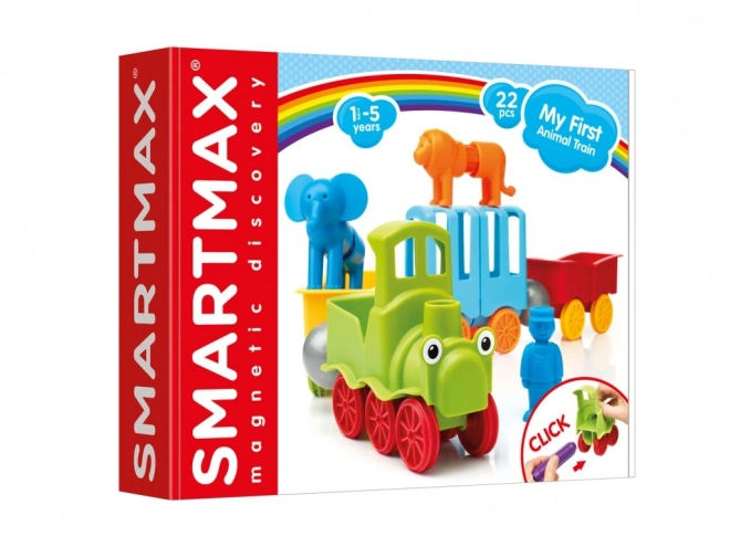 SmartMax - Môj prvý vláčik so zvieratkami - 22 ks