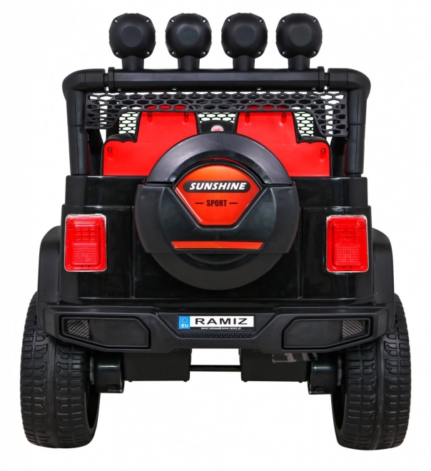 Autko Terenové Raptor Drifter S Plameňmi