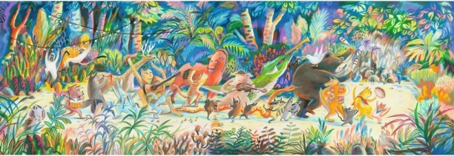 Djeco puzzle Lesná kapela – 200 dielikov