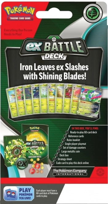 Pokémon TCG Tapu Iron Leaves Ex Battle Deck