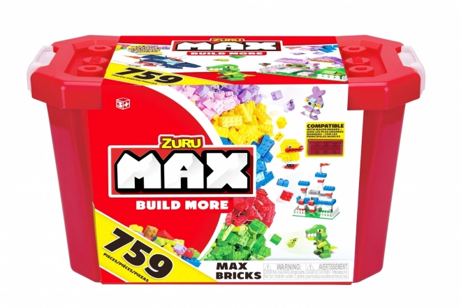 ZURU Max Build stavebná súprava 759 prvkov