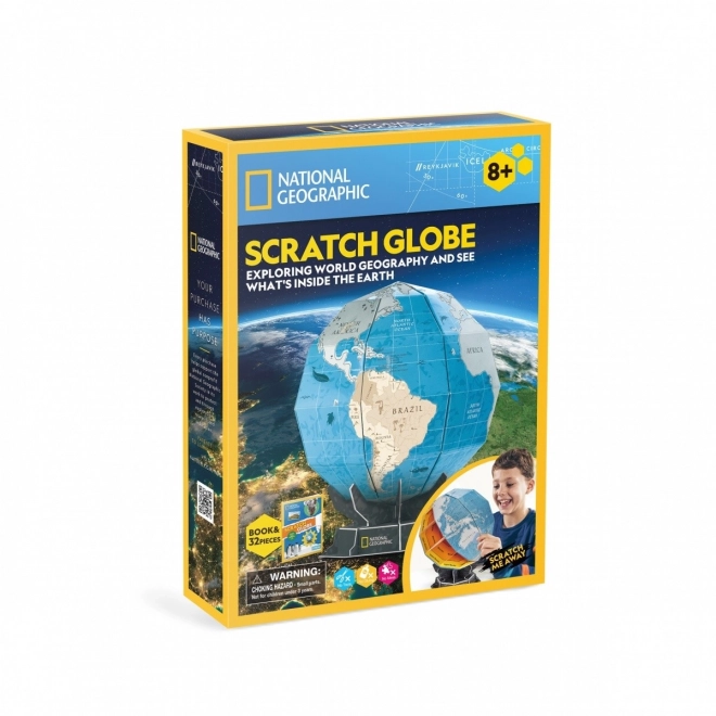 Puzzle 3D National Geographic globus