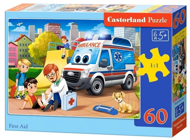 Puzzle Prvá pomoc 60 dielikov