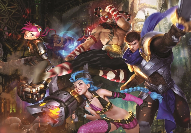 Puzzle League of Legends 500 dielikov