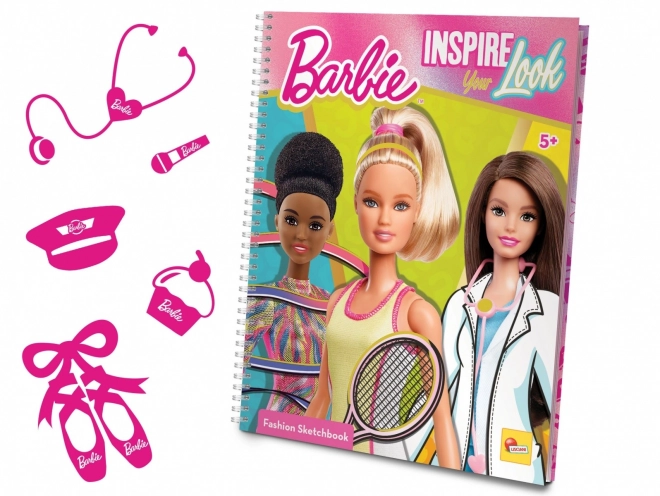 Barbie Sketch Book - Inšpiruj svoj vzhľad