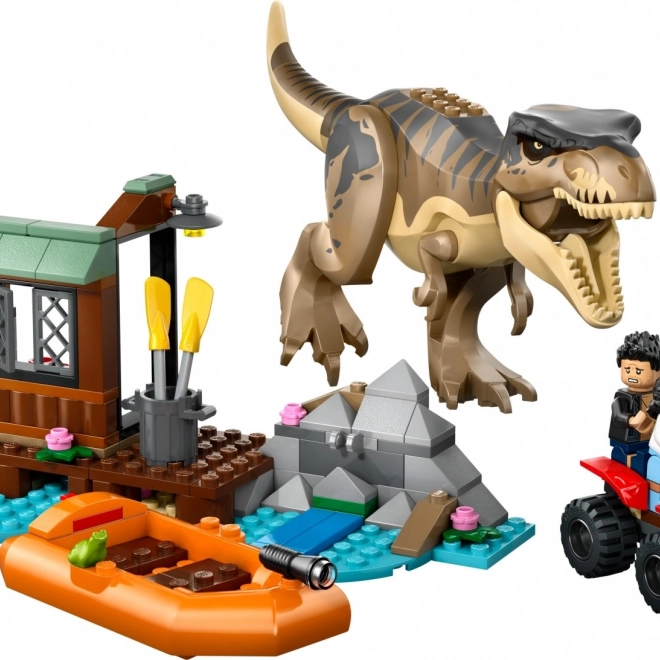 Lego Jurský svet Útek riekou pred Tyrannosaurom