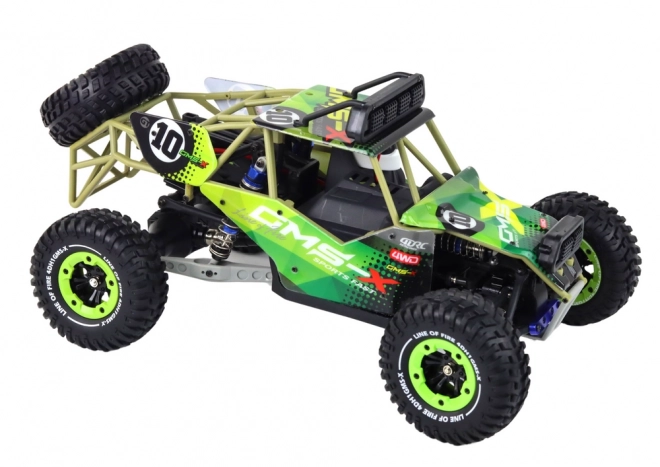 Zelené Off-Road RC Terénne Auto na Diaľkové Ovládanie